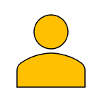 Yellow Person Icon